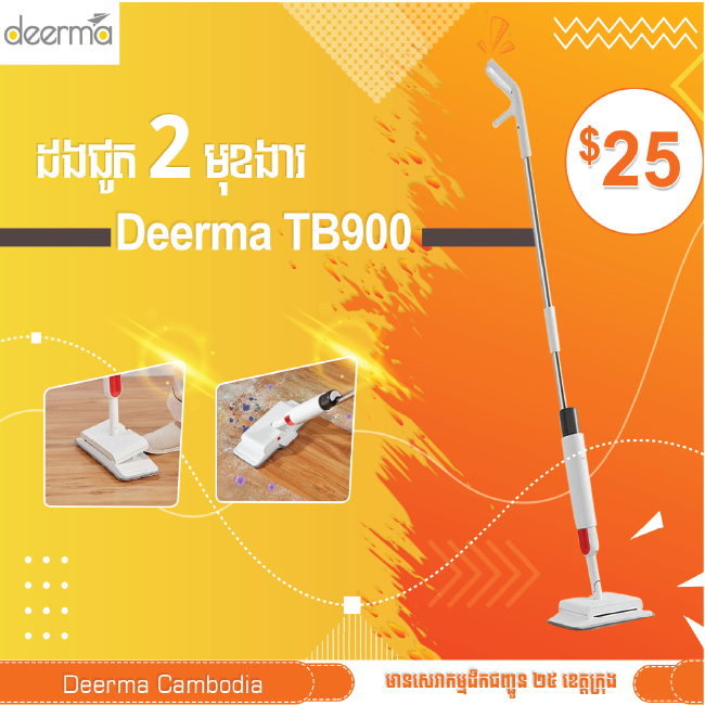 ដងបោសជូត Deerma TB900